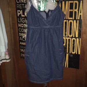 Denim dress, never worn